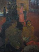 Paul Gauguin The Great Budha By Paul Gaugin painting